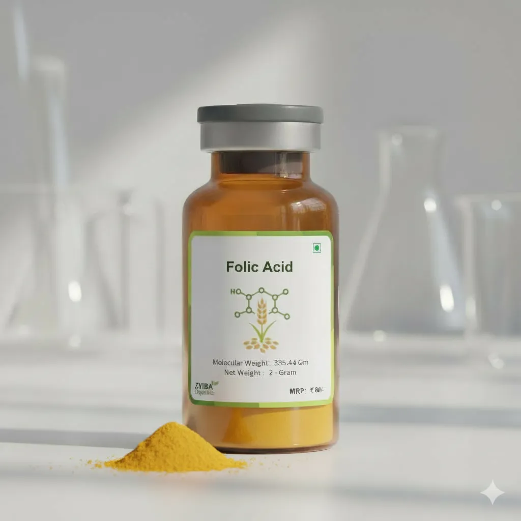Folic Acid (B9)- 10Gm